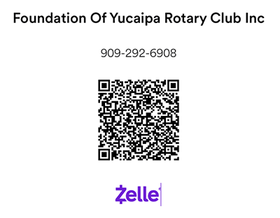 Zelle Donation QR Code - Zelle number 909-292-6908