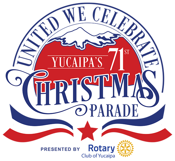 Yucaipa 71st Christmas Parade logo